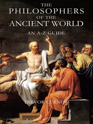 cover image of The Philosophers of the Ancient World